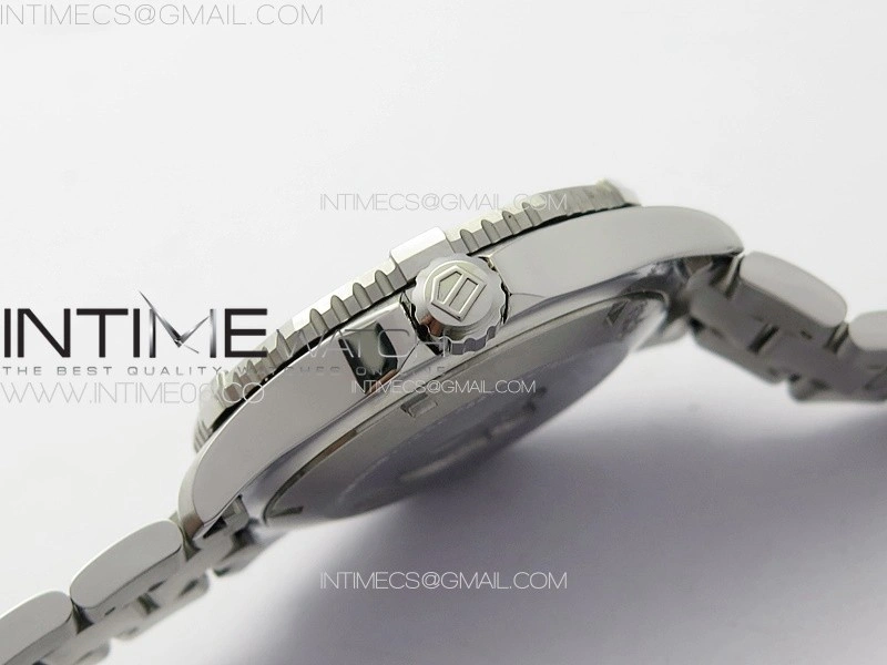 Aquaracer Calibre 5 41.5mm TARF 1:1 Best Edition Blue Dial Blue Bezel on SS Bracelet SW200